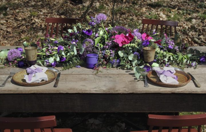  centre-table-mariage-inspiration-violet 