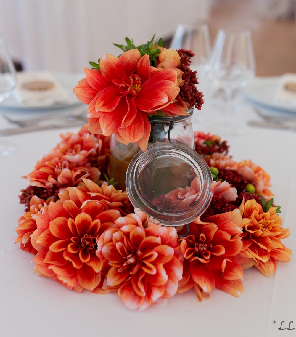 Decoration Orange Table D Anniversaire Fleurie Decoration Orange Table D Anniversaire Fleurie