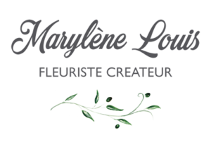 Logo de la fleuriste Marylène Louis, 400px de large